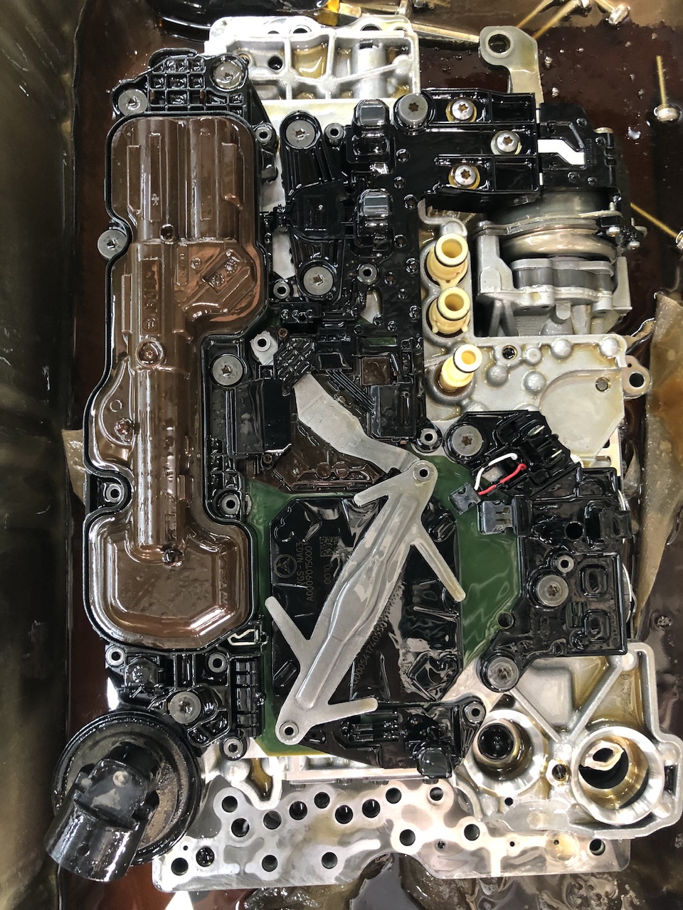 奔驰C200 725.09AT变速箱故障、维修案例。-图片4