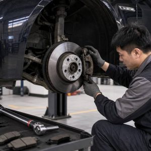 宝马 520Li(F18)N20 在检测台上进行制动测试标准工时