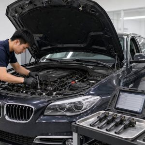 宝马 520Li 更换多个点火线圈增项工时服务