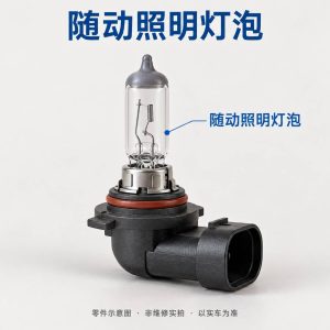 随动照明灯泡零件示意图(非维修实拍)