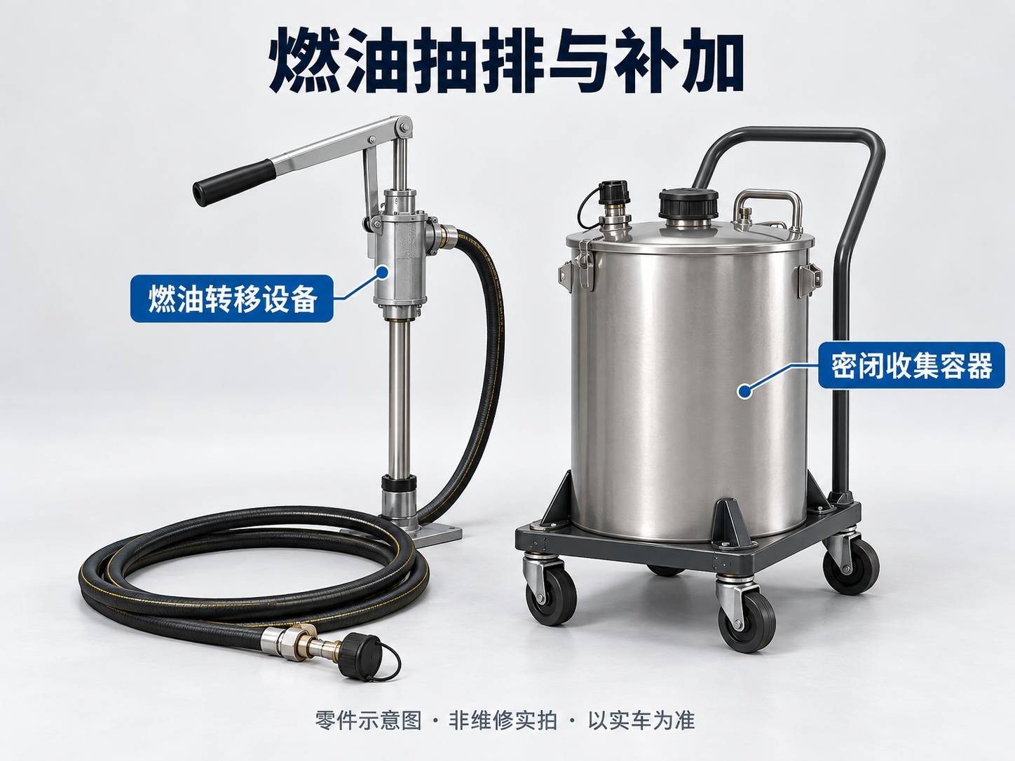 宝马 523Li(F18)N52N 燃油箱抽排与补加燃油(60L工时档)标准工时