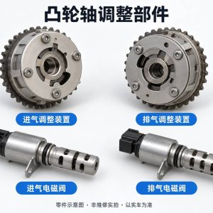 凸轮轴调整部件零件示意图（非维修实拍）